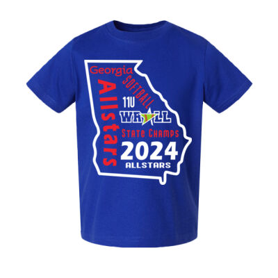 State Champs 11U Softball - Toddler Tee Shirt (Toddler) Thumbnail