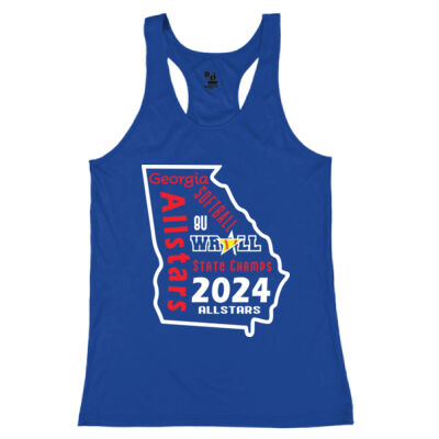 State Champs 8U Softball - B-Core Racerback Tank Top (Girls’ ) Thumbnail
