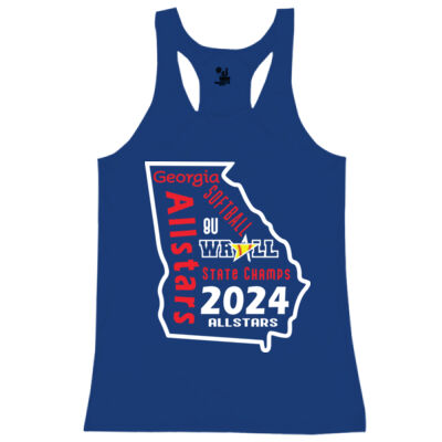 State Champs 8U Softball - B-Core Racerback Tank Top (Women’s ) Thumbnail