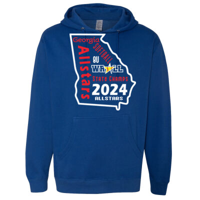 State Champs 8U Softball - Midweight Hooded Sweatshirt (Adult) Thumbnail