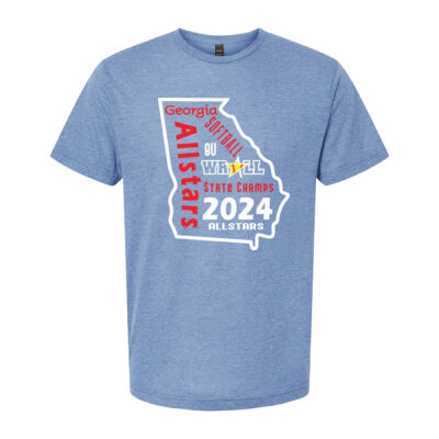 State Champs 8U Softball - Heavy Cotton™ T-Shirt (Adult) Thumbnail