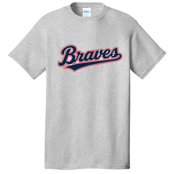 Rookie-Braves-Hank Wallace  - Fan Cotton T-Shirt Adult Thumbnail