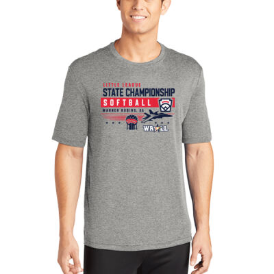 Softball State Championship Little League  - Fan Dry Fit Adult Thumbnail