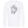 Gold Soft Touch Long Sleeve T-Shirt (Adult) Thumbnail