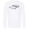 Gold Soft Touch Long Sleeve T-Shirt (Adult) Thumbnail