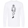 Gold Soft Touch Long Sleeve T-Shirt (Adult) Thumbnail