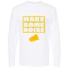 Gold Soft Touch Long Sleeve T-Shirt (Adult) Thumbnail