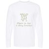 Gold Soft Touch Long Sleeve T-Shirt (Adult) Thumbnail