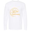 Gold Soft Touch Long Sleeve T-Shirt (Adult) Thumbnail