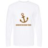 Gold Soft Touch Long Sleeve T-Shirt (Adult) Thumbnail
