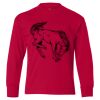 Authentic Cotton Long Sleeve T-Shirt (Youth) Thumbnail
