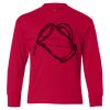 Authentic Cotton Long Sleeve T-Shirt (Youth) Thumbnail