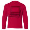 Authentic Cotton Long Sleeve T-Shirt (Youth) Thumbnail