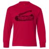 Authentic Cotton Long Sleeve T-Shirt (Youth) Thumbnail