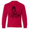 Authentic Cotton Long Sleeve T-Shirt (Youth) Thumbnail