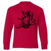 Authentic Cotton Long Sleeve T-Shirt (Youth) Thumbnail
