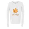 Youth Jersey Cotton Long Sleeve Tee Thumbnail
